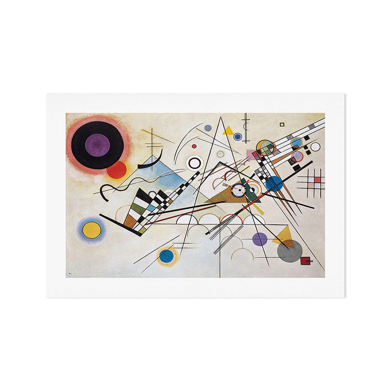 "Composition 8" by Wassily Kandinsky, 1920s Art Print