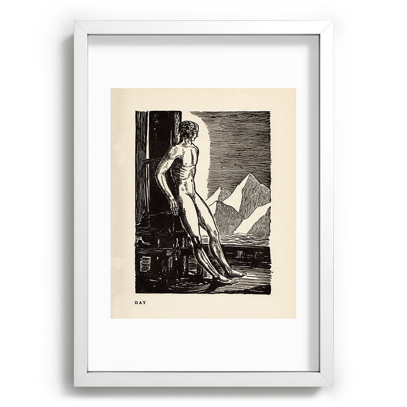 "Day" by Rockwell Kent (1919) Framed Art Print