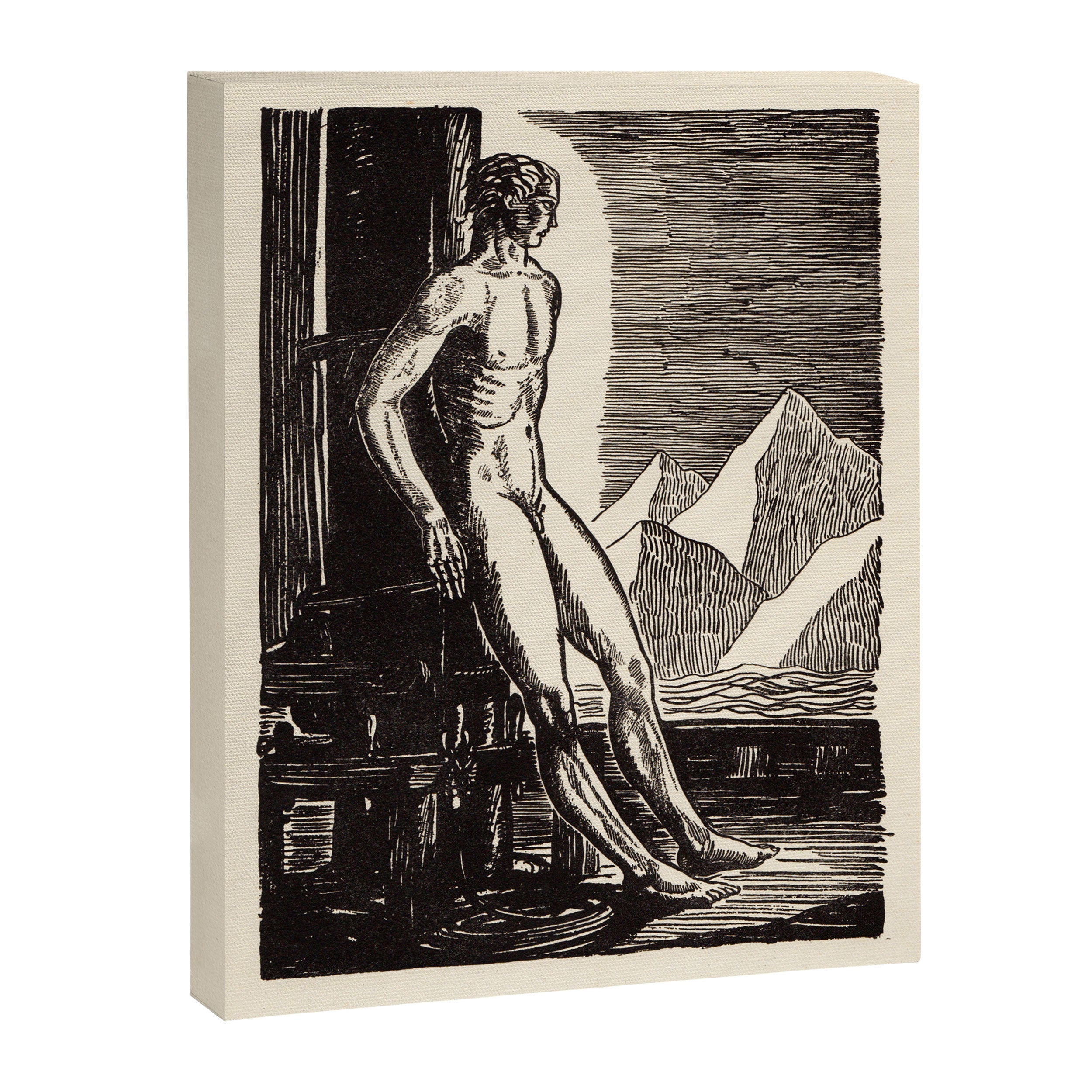 "Day" by Rockwell Kent (1919) Canvas Print