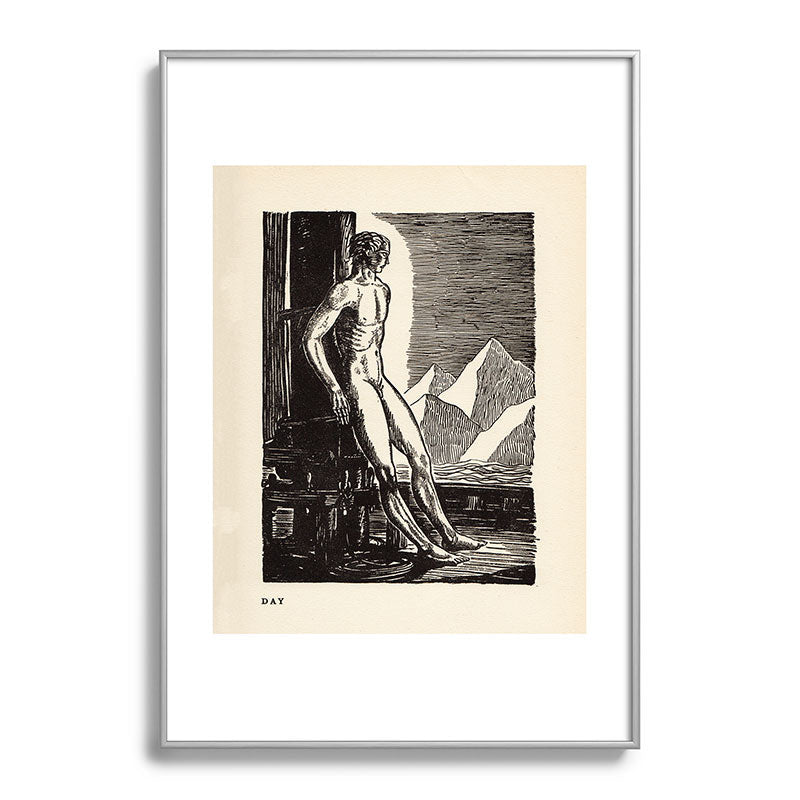 "Day" by Rockwell Kent (1919) Framed Art Print