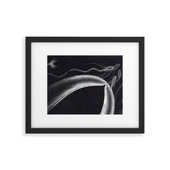 "Dolphins" by M.C. Escher Framed Art Print