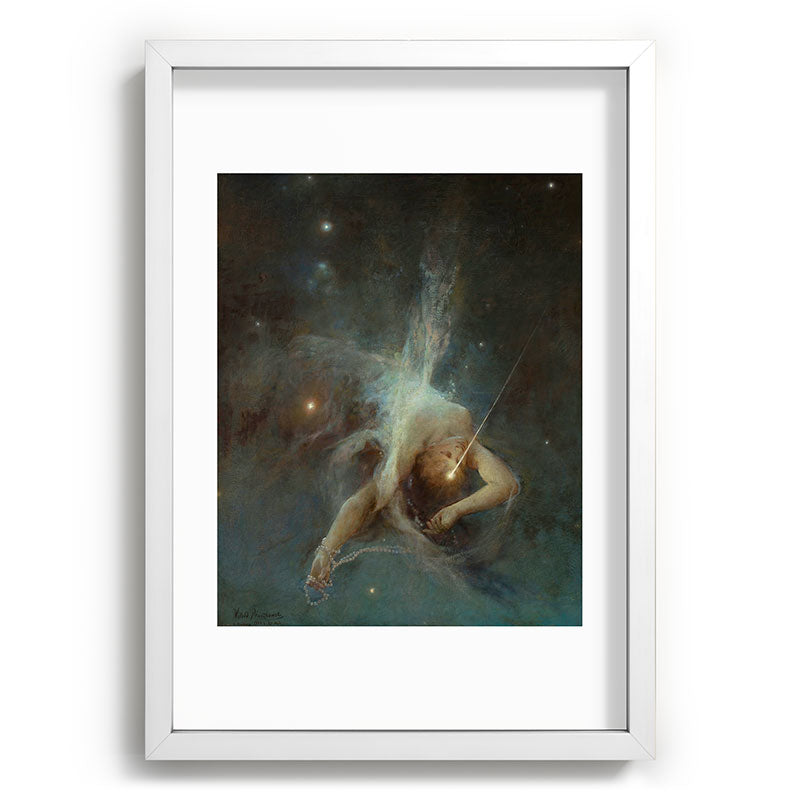 "Falling Star" by Witold Pruszkowski (1884) Framed Art Print