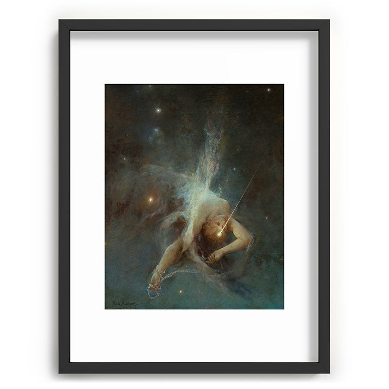 "Falling Star" by Witold Pruszkowski (1884) Framed Art Print