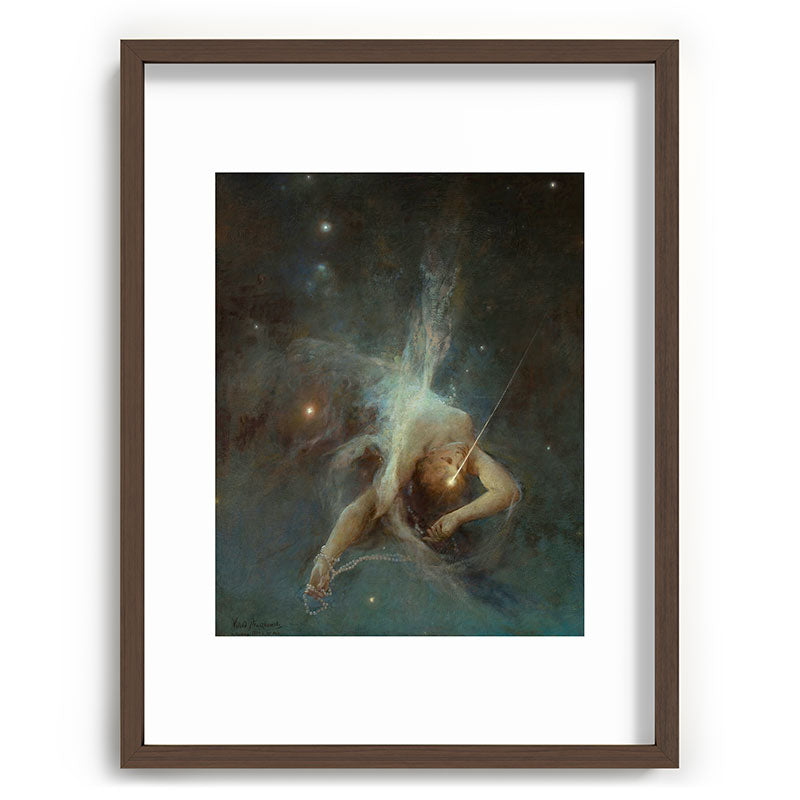 "Falling Star" by Witold Pruszkowski (1884) Framed Art Print