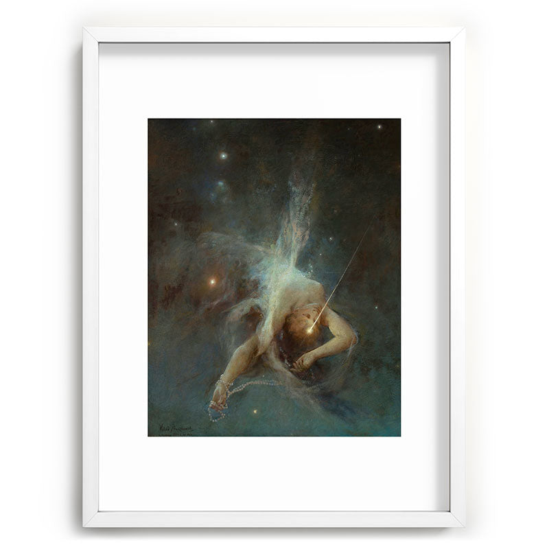 "Falling Star" by Witold Pruszkowski (1884) Framed Art Print