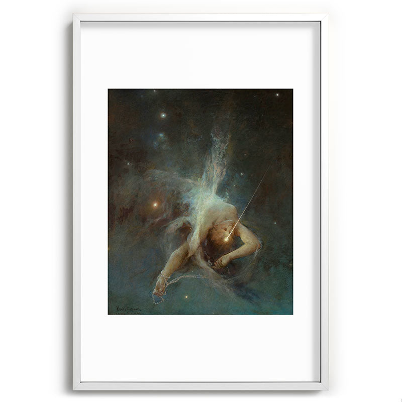 "Falling Star" by Witold Pruszkowski (1884) Framed Art Print
