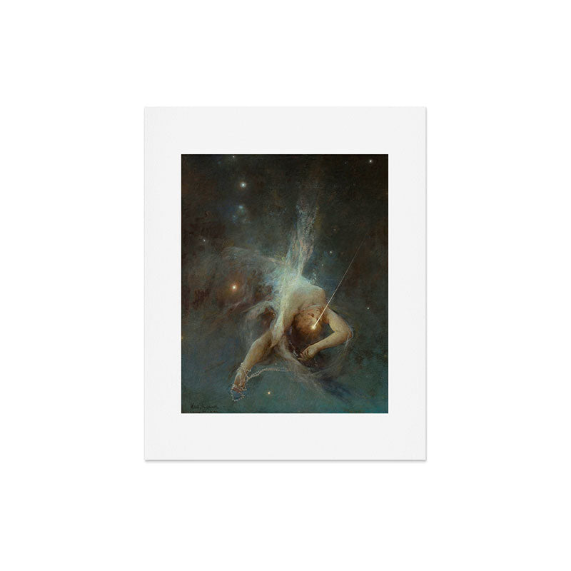 "Falling Star" by Witold Pruszkowski (1884) Art Print
