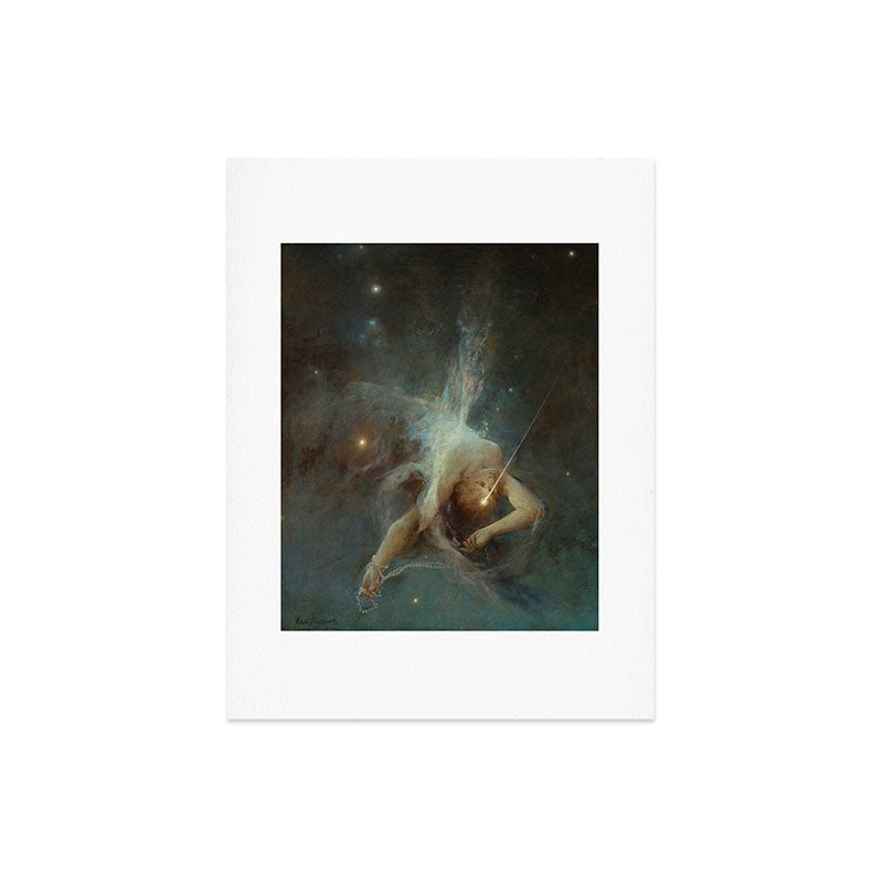 "Falling Star" by Witold Pruszkowski (1884) Art Print