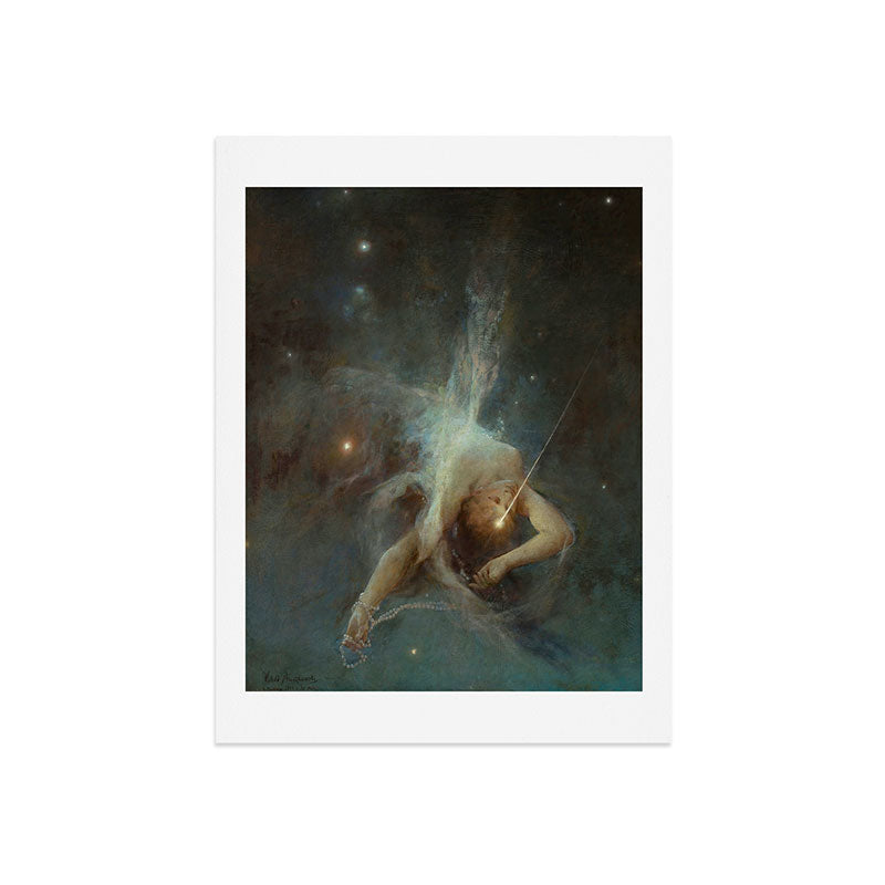 "Falling Star" by Witold Pruszkowski (1884) Art Print