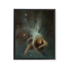 "Falling Star" by Witold Pruszkowski (1884) Framed Canvas Print