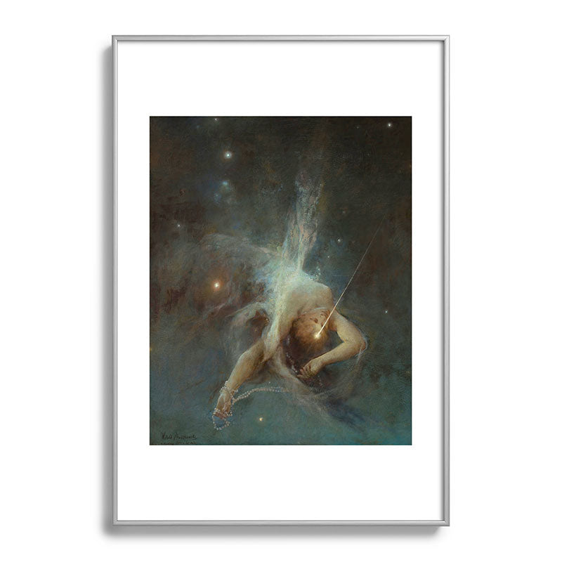 "Falling Star" by Witold Pruszkowski (1884) Framed Art Print