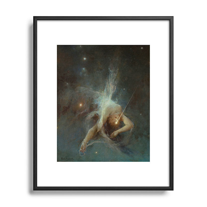"Falling Star" by Witold Pruszkowski (1884) Framed Art Print