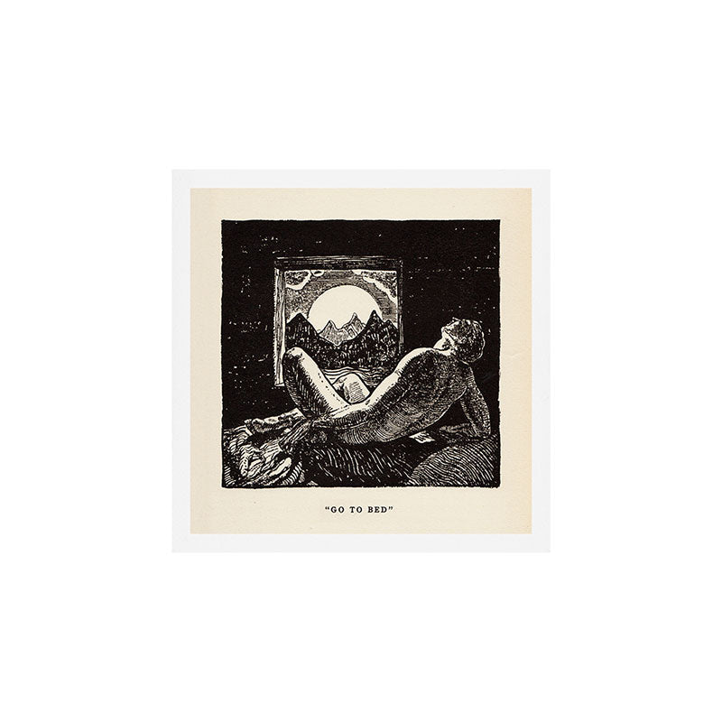 "Go to Bed" by Rockwell Kent (1919) Art Print