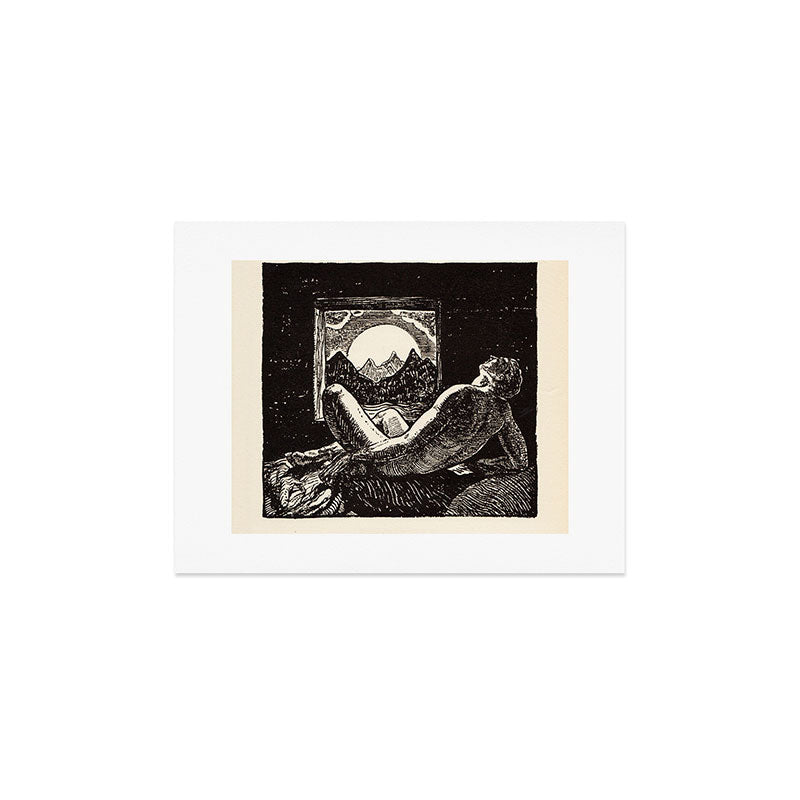 "Go to Bed" by Rockwell Kent (1919) Art Print