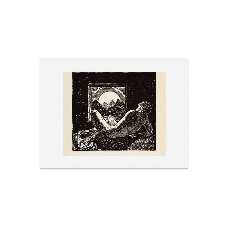 "Go to Bed" by Rockwell Kent (1919) Art Print
