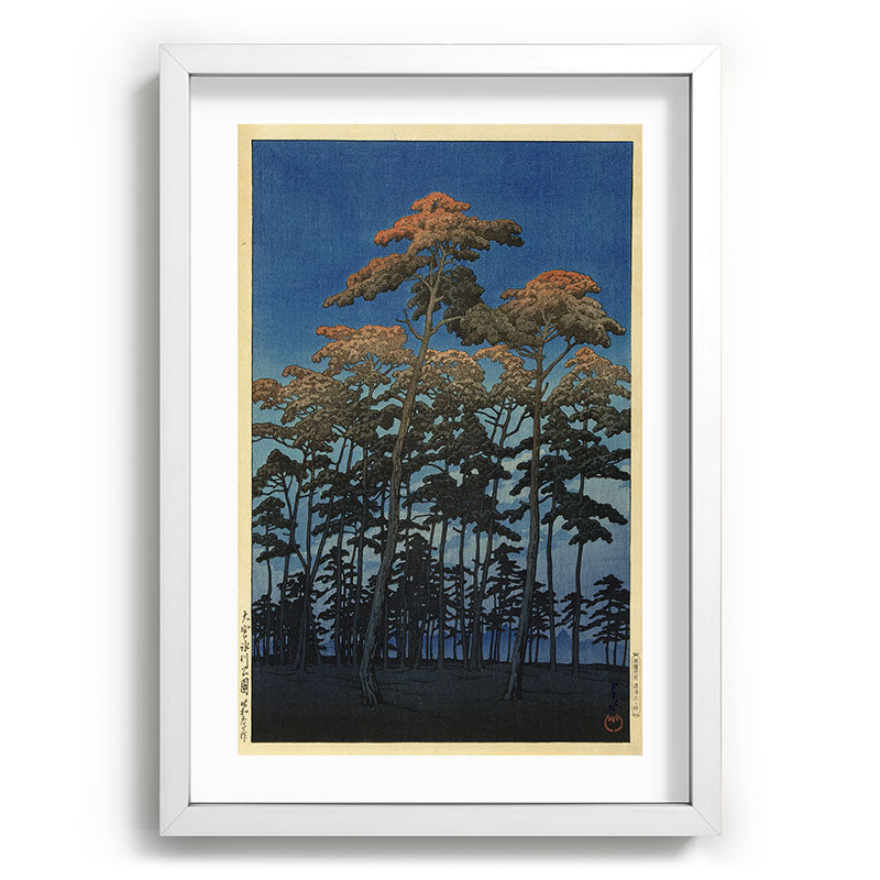 "Hikawa Park in Omiya" by Hasui Kawase, 1930 Framed Art Print