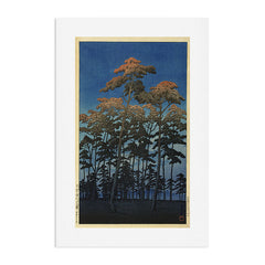 "Hikawa Park in Omiya" by Hasui Kawase, 1930 Art Print