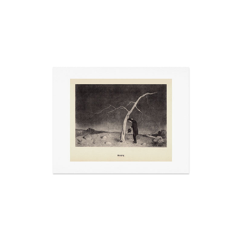 "Hope" from "Trees at Night" by Art Young Art Print