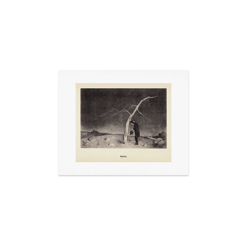 "Hope" from "Trees at Night" by Art Young Art Print