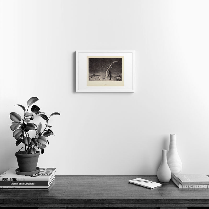 "Hope" from "Trees at Night" by Art Young Framed Art Print
