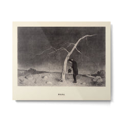 "Hope" from "Trees at Night" by Art Young Metal Print