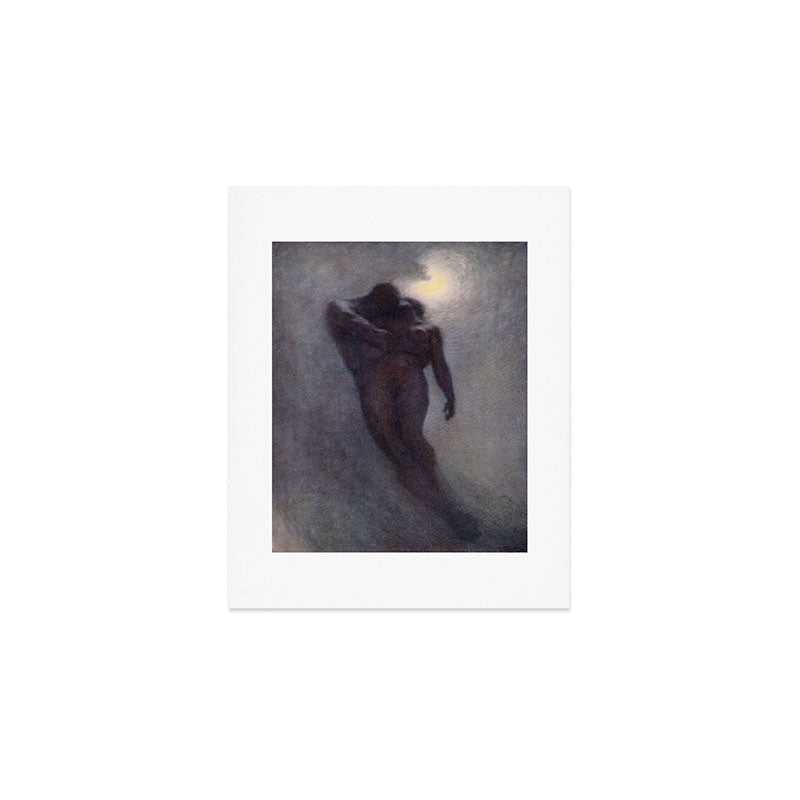 "How calm, how solemn it grows to ascend the atmosphere of lovers" (Margaret C. Cook, 1913) Art Print