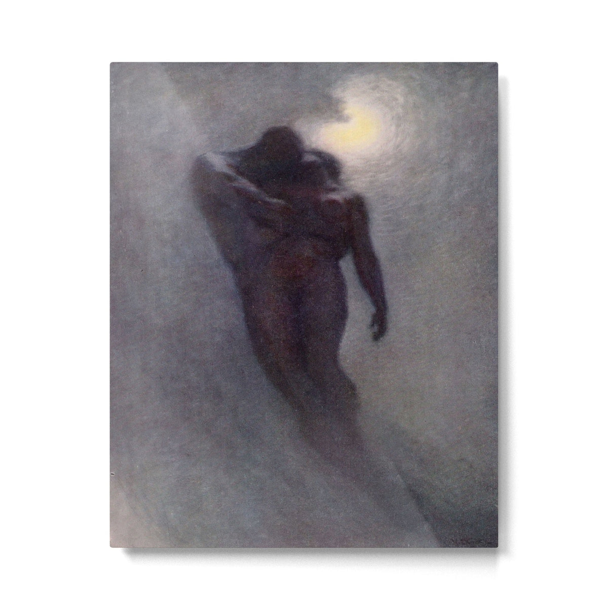 "How calm, how solemn it grows to ascend the atmosphere of lovers" (Margaret C. Cook, 1913) Metal Print