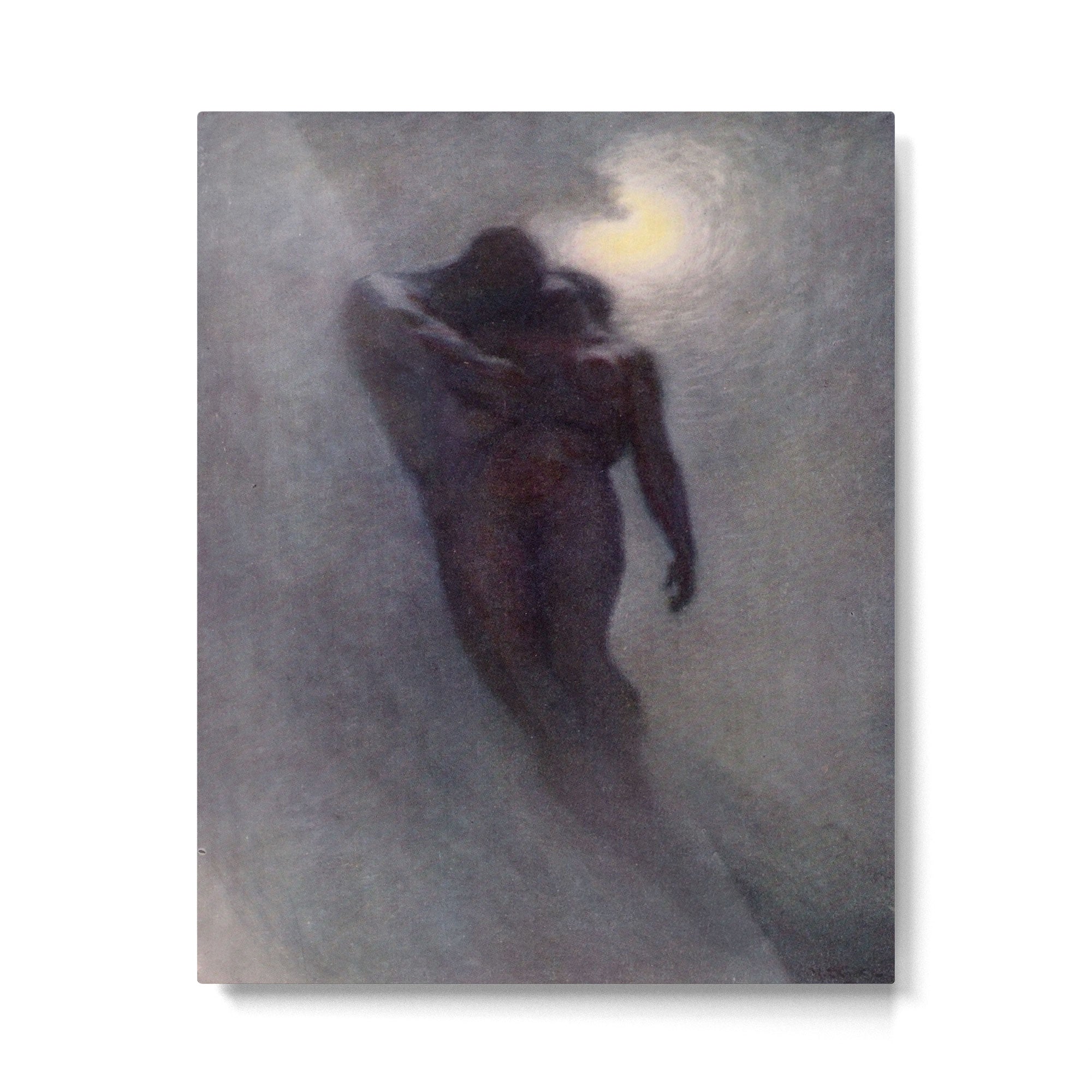 "How calm, how solemn it grows to ascend the atmosphere of lovers" (Margaret C. Cook, 1913) Metal Print