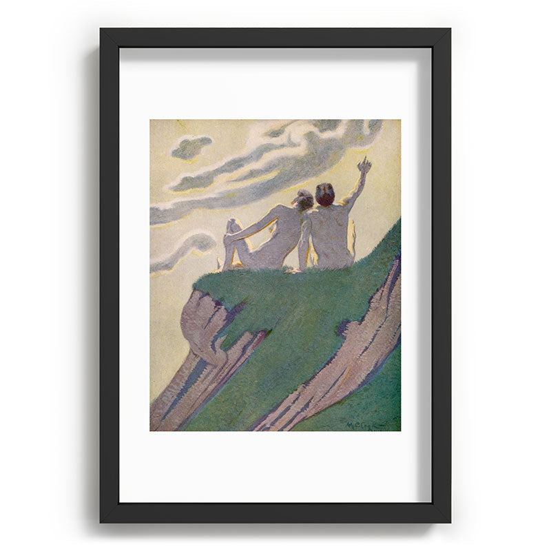 "I do not know what it is except that it is grand, and that it is happiness" (Margaret C Cook, 1913) Framed Art Print