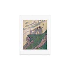 "I do not know what it is except that it is grand, and that it is happiness" (Margaret C Cook, 1913) Art Print