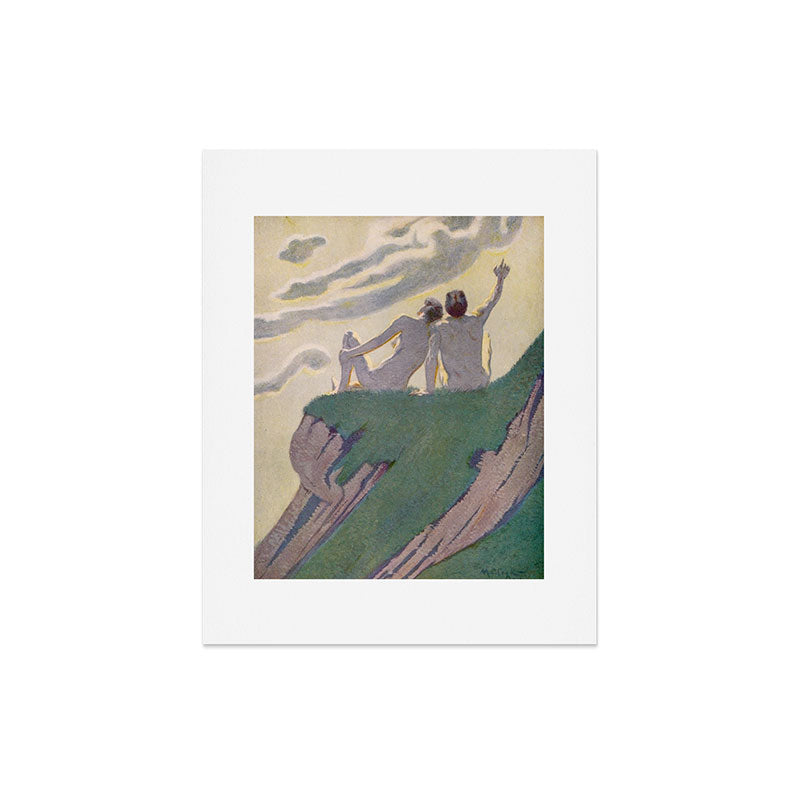 "I do not know what it is except that it is grand, and that it is happiness" (Margaret C Cook, 1913) Art Print