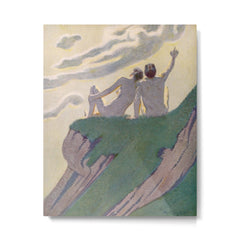 "I do not know what it is except that it is grand, and that it is happiness" (Margaret C Cook, 1913) Metal Print