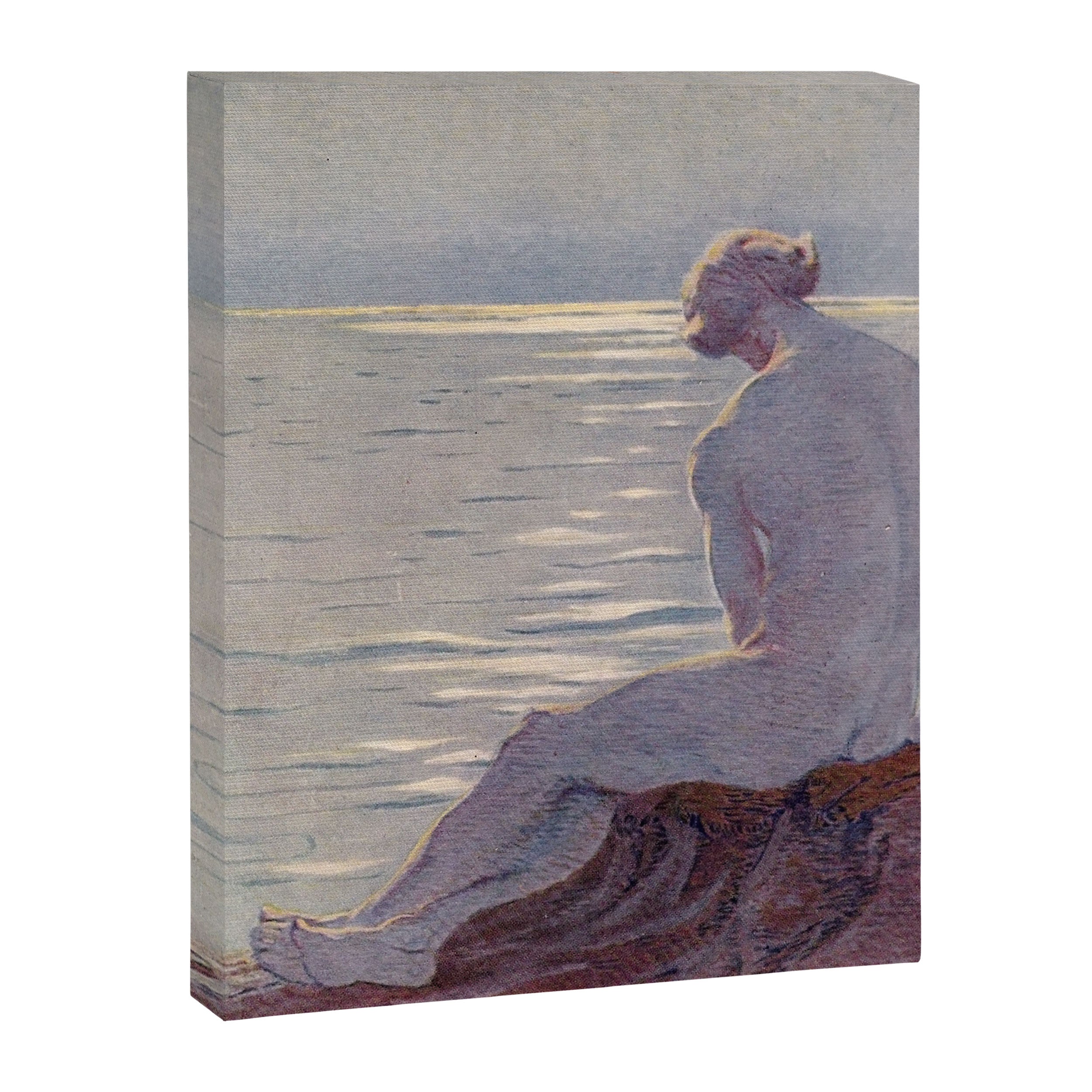 "I musing late in the autumn day" (Margaret C. Cook, Leaves of Grass, 1913) Canvas Print