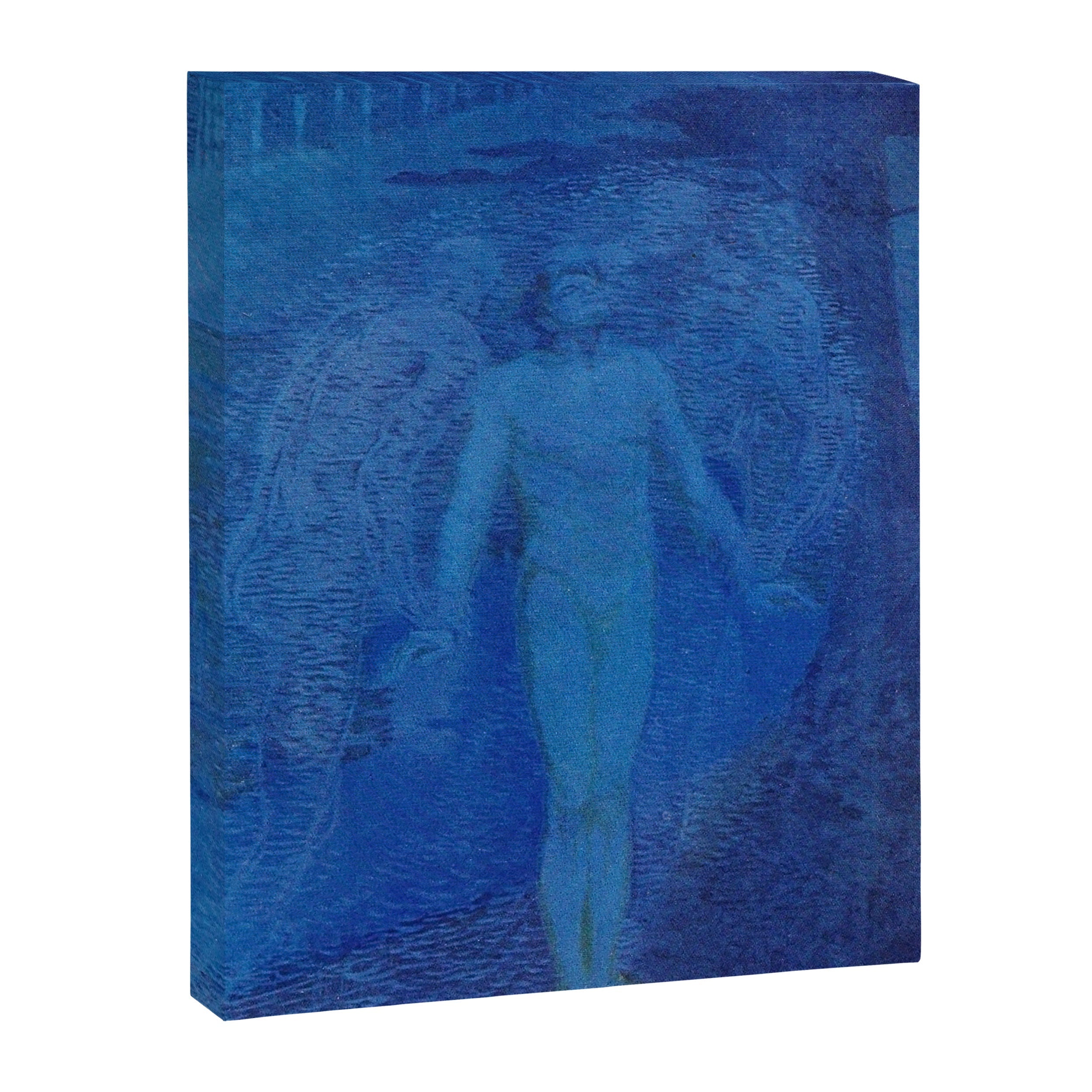 "I too with my soul and body, We, a curious trio, wandering on our way" Canvas Print