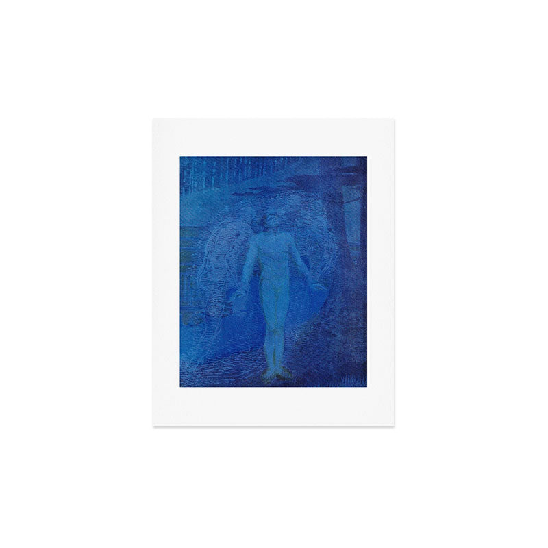 "I too with my soul and body, We, a curious trio, wandering on our way" Art Print