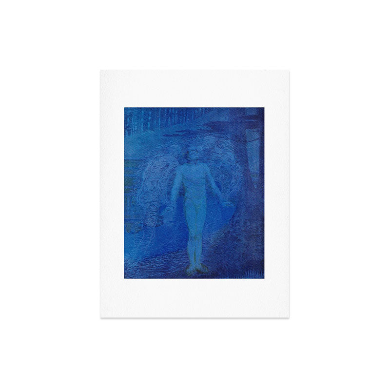 "I too with my soul and body, We, a curious trio, wandering on our way" Art Print