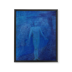 "I too with my soul and body, We, a curious trio, wandering on our way" Framed Canvas Print