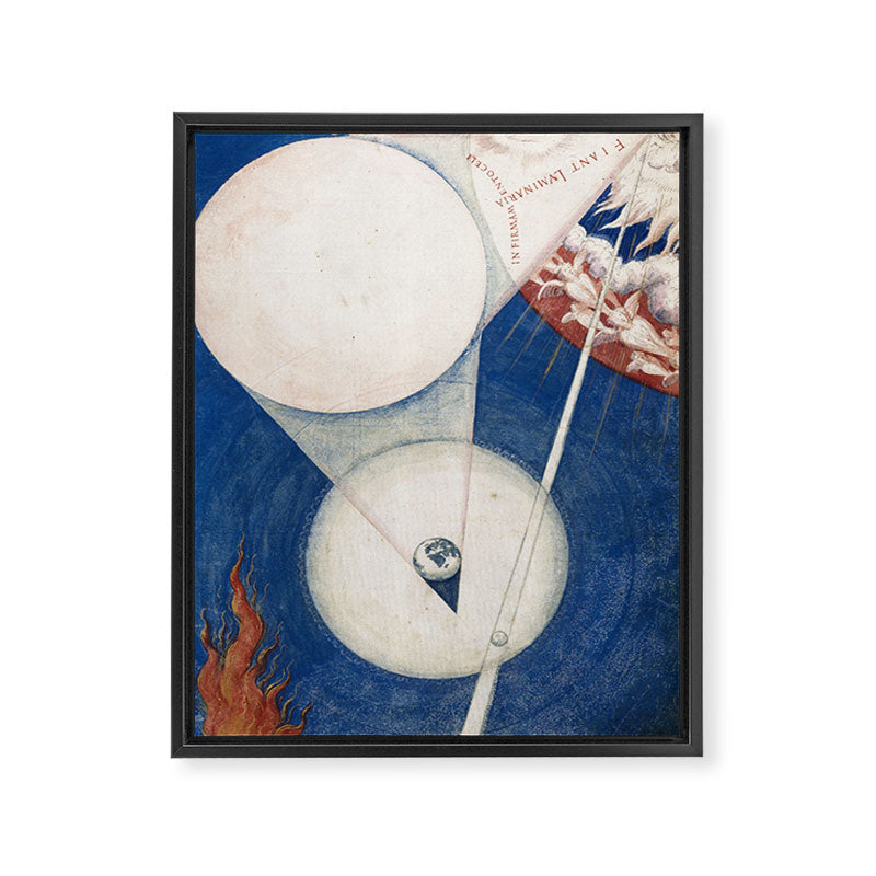 "Let God Be the Lights in the Firmament of Heaven and Divide the Day" by Francisco de Holanda, 1573 Framed Canvas Print