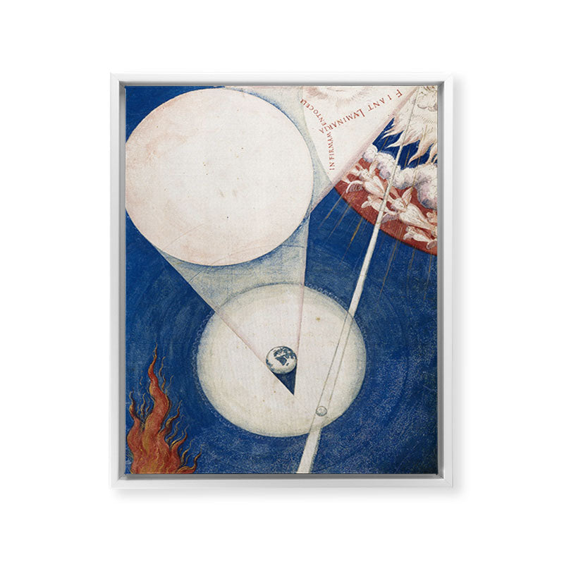 "Let God Be the Lights in the Firmament of Heaven and Divide the Day" by Francisco de Holanda, 1573 Framed Canvas Print
