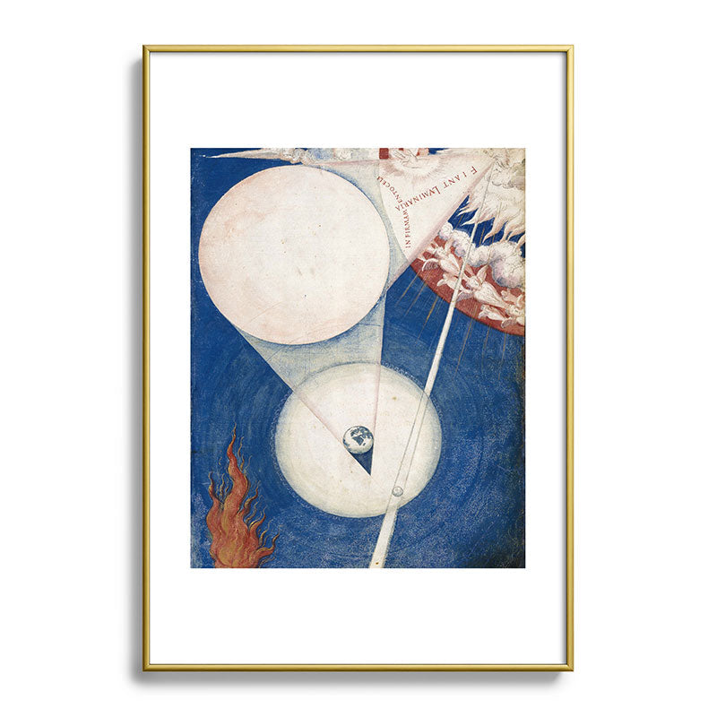 "Let God Be the Lights in the Firmament of Heaven and Divide the Day" by Francisco de Holanda, 1573 Framed Art Print