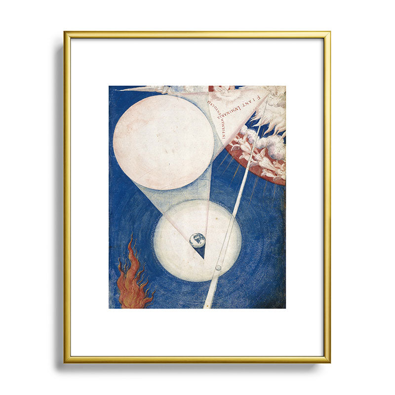 "Let God Be the Lights in the Firmament of Heaven and Divide the Day" by Francisco de Holanda, 1573 Framed Art Print