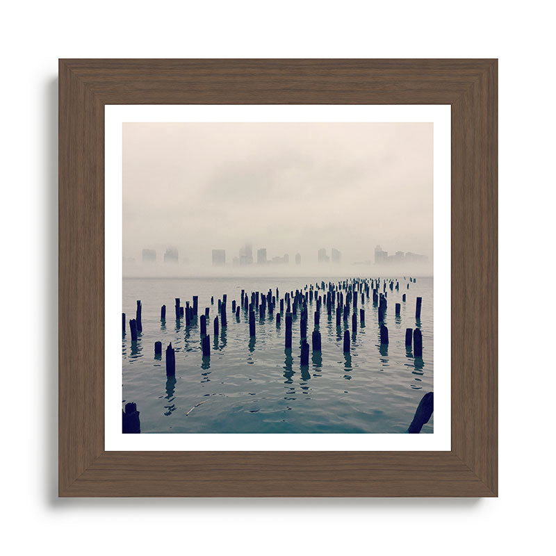 "Liminal Worlds" by Maria Popova Framed Art Print