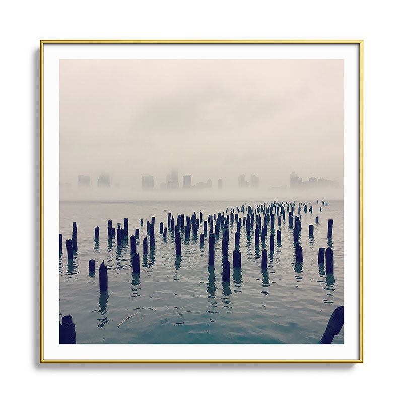 "Liminal Worlds" by Maria Popova Framed Art Print