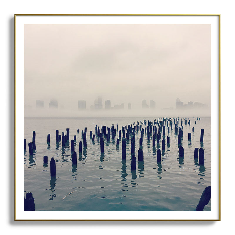 "Liminal Worlds" by Maria Popova Framed Art Print