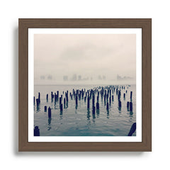 "Liminal Worlds" by Maria Popova Framed Art Print
