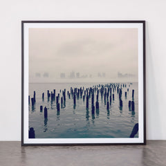 "Liminal Worlds" by Maria Popova Framed Art Print