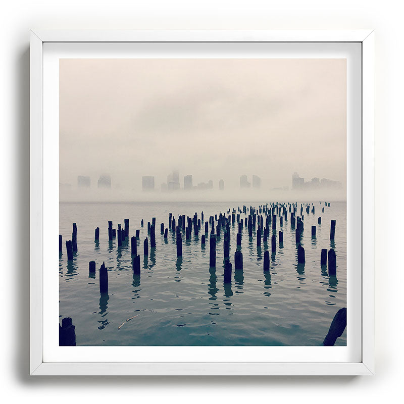 "Liminal Worlds" by Maria Popova Framed Art Print