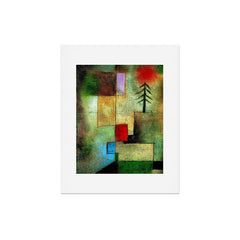 "Little Painting of Fir-Trees" by Paul Klee (1922) Art Print
