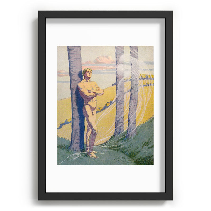 "Living beings, identities now doubtless near us in the air that we know not of" (Margaret C. Cook) Framed Art Print