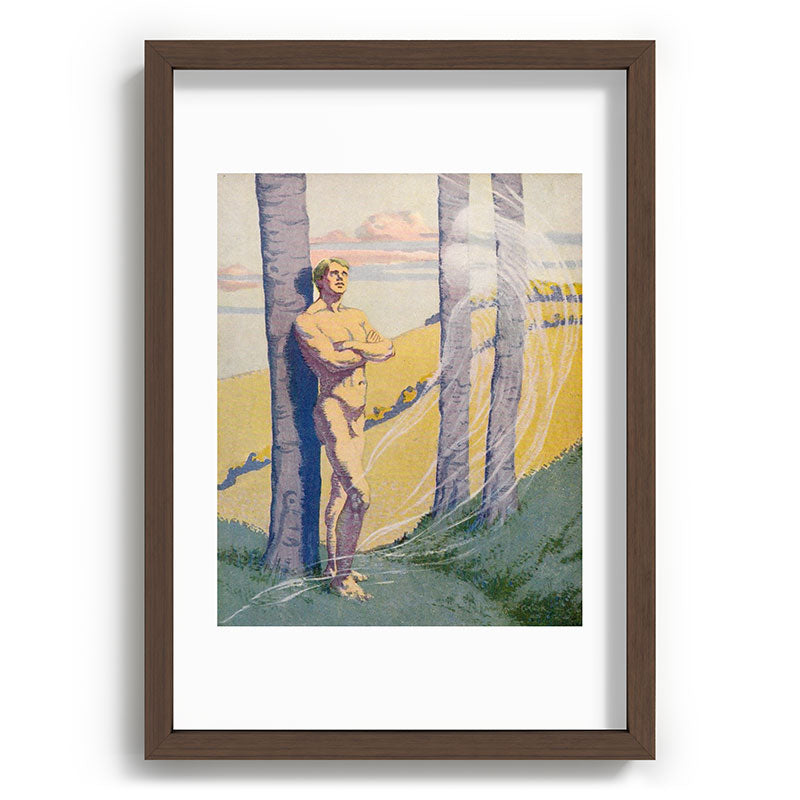 "Living beings, identities now doubtless near us in the air that we know not of" (Margaret C. Cook) Framed Art Print